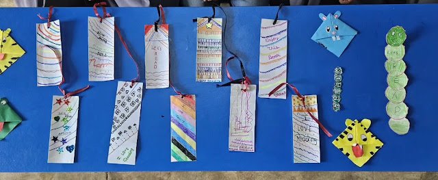 Bookmark Making Activity at Alevoor Poornaprajna Public School