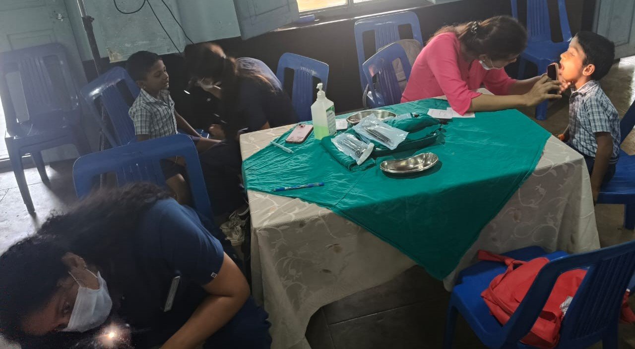 Dental Awareness Program and Check-Up at Alevoor Poornaprajna Public School