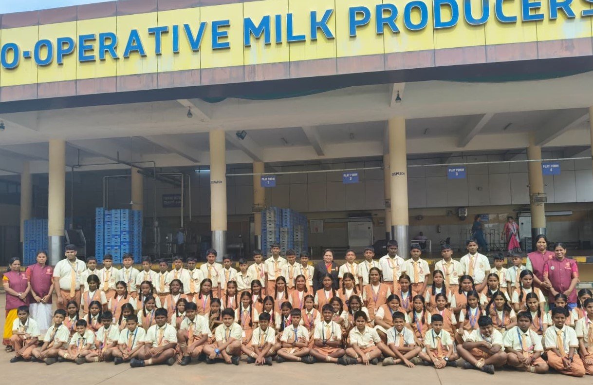 Educational Visit to KMF Nandini Dairy, Uppoor