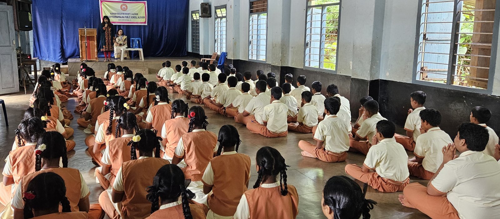 Life Skills Session at Alevoor Poornaprajna Public School, Alevoor