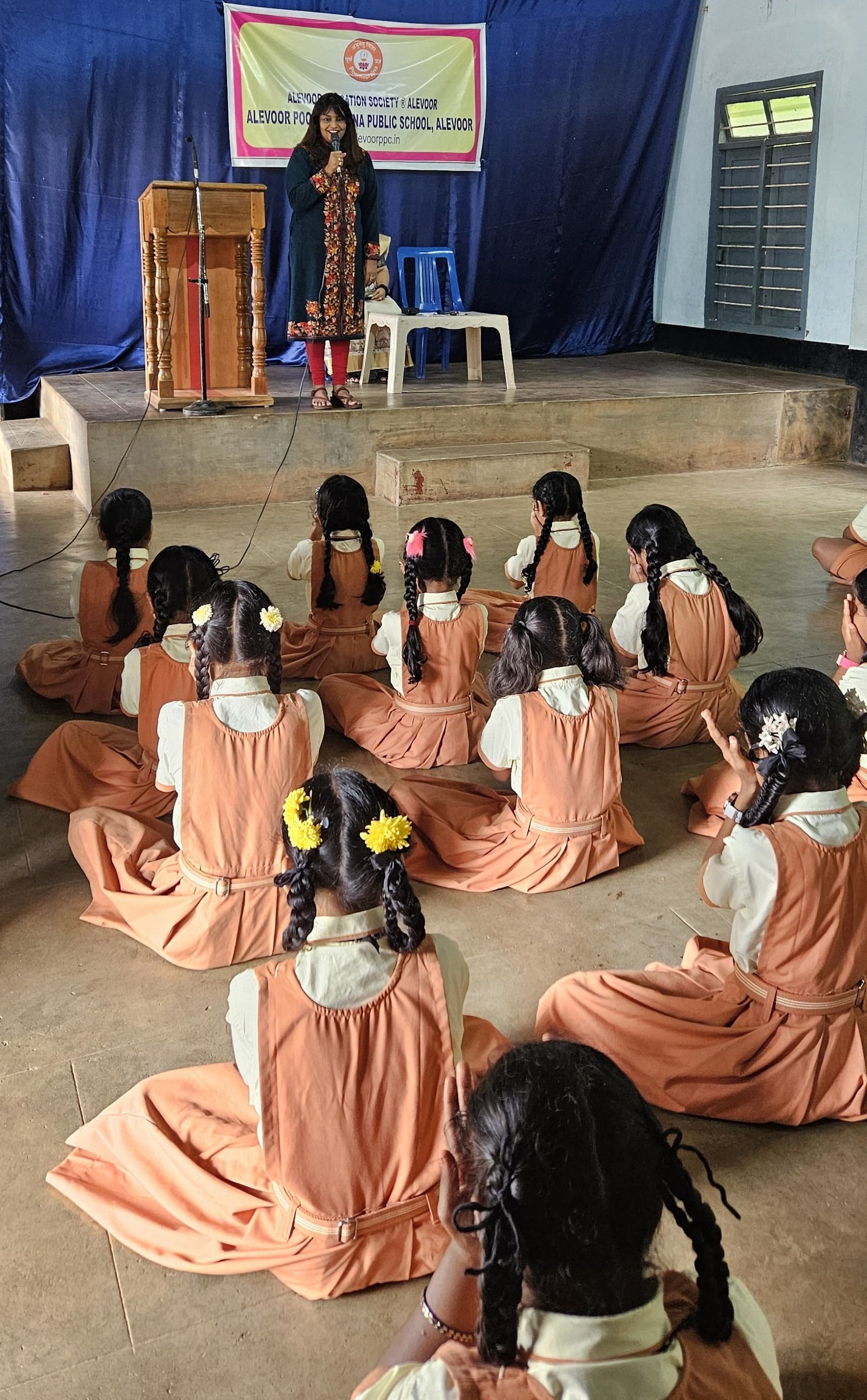Life Skills Session at Alevoor Poornaprajna Public School, Alevoor