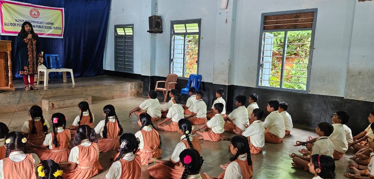 Life Skills Session at Alevoor Poornaprajna Public School, Alevoor