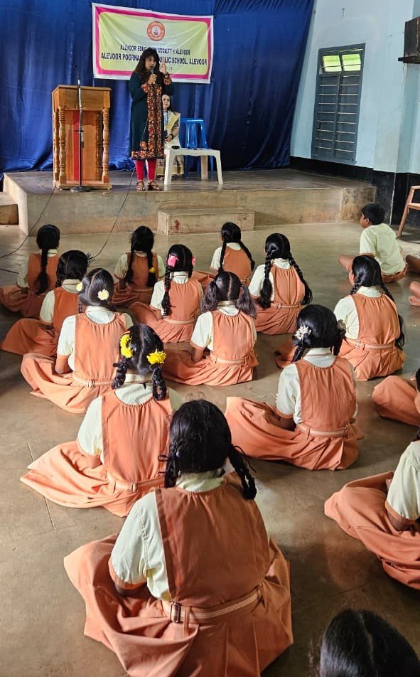 Life Skills Session at Alevoor Poornaprajna Public School, Alevoor