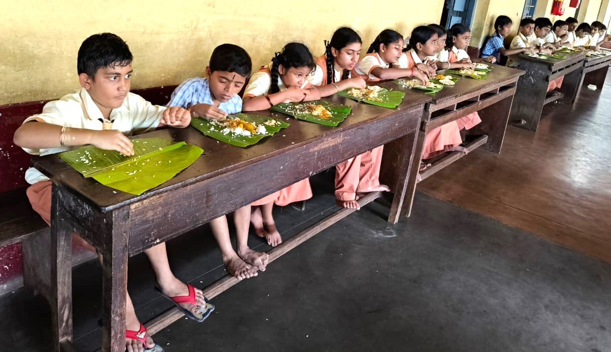 Onam Celebration at Alevoor Poornaprajna Public School