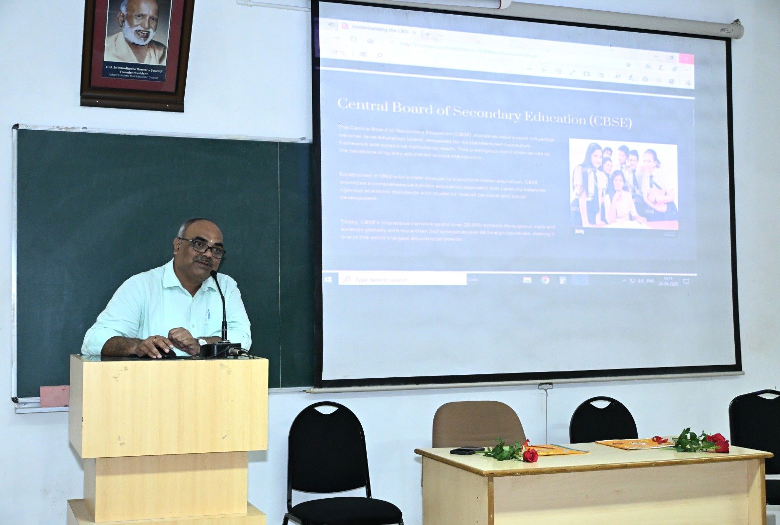 Workshop on Competency in Handling CBSE Curriculum for Teachers